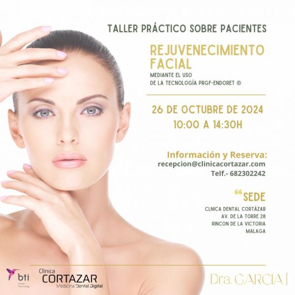 taller practico rejuvenecimiento facial - clínica Cortázar